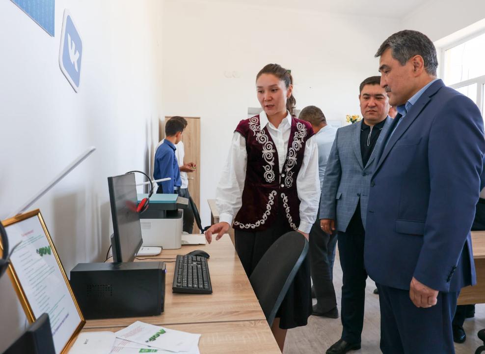 Шу ауданы Өндіріс ауылында жаңа мәдениет үйі пайдалануға берілді