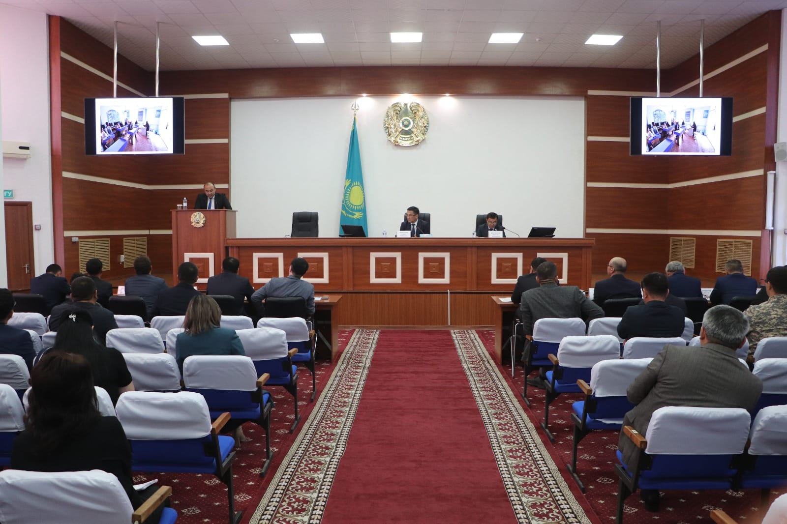 АТҚАРЫЛҒАН ЖҰМЫСТАР ТЫҢДАЛЫП, НАҚТЫ ТАПСЫРМАЛАР БЕРІЛДІ