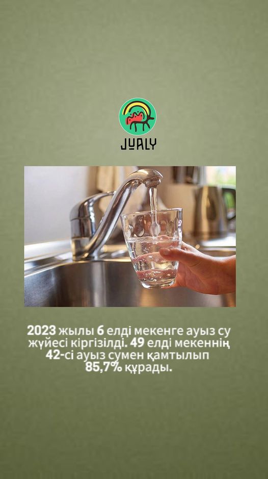  6 елді мекенге жаңадан ауыз су жүйесі кірізілді