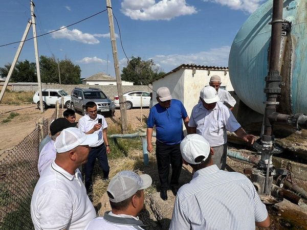 ЖЫЛҒАДАҒЫ СУ ҰҢҒЫМАЛАРЫНА ЖӨНДЕУ ЖҰМЫСТАРЫ ЖҮРГІЗІЛЕДІ