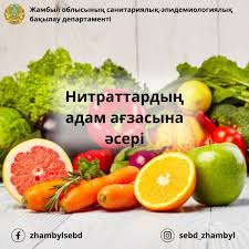 Нитраттардың адам ағзасына әсері