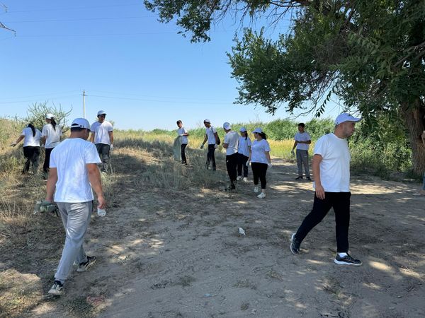 «ТАЗА ҚАЗАҚСТАН» АКЦИЯСЫ АЯСЫНДА  СЕНБІЛІК ӨТКІЗІЛДІ