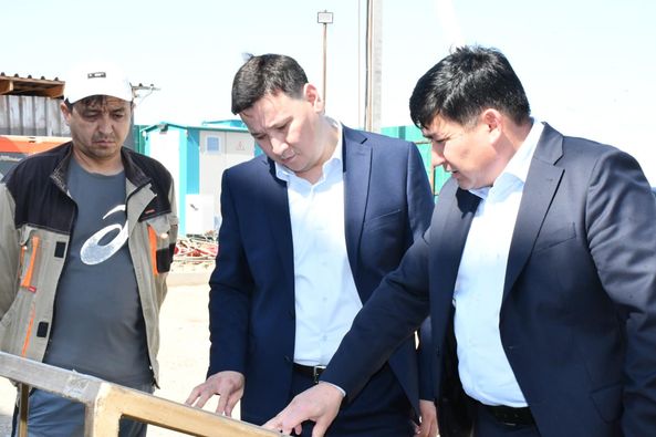 ТҮРКІСТАН: ОБЛЫС ӘКІМІНІҢ ОРЫНБАСАРЫ ОРДАБАСЫДАҒЫ ӘЛЕУМЕТТІК НЫСАНДАРДЫ АРАЛАДЫ