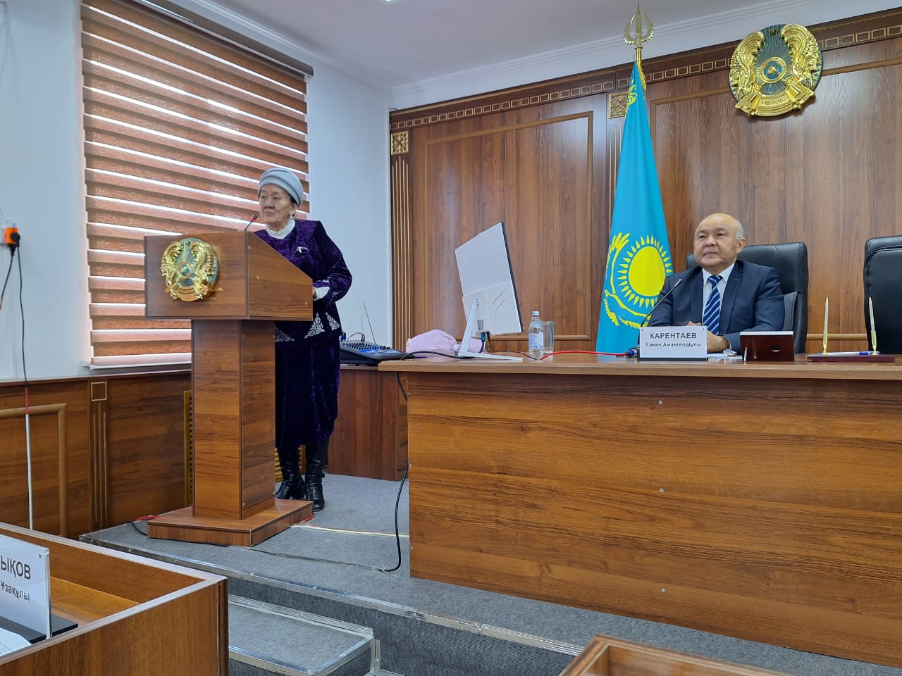 Мойынқұм ауданындағы Еланасының  іс-сапары