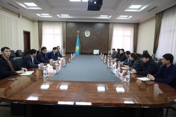 ТӨЛЕБИДЕ ИНВЕСТОРЛАРДЫ ТАРТУ БАҒЫТЫНДА КЕЗДЕСУ ӨТТІ