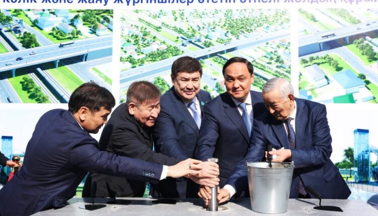 Таразда жаңа көпірдің құрылысы басталды