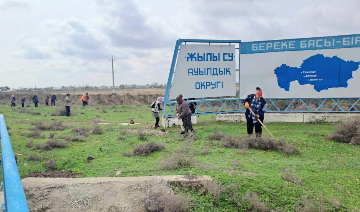 ТҮРКІСТАН: ЖЕТІСАЙДА ӨТКЕН СЕНБІЛІКТЕ 30 ТОННА ҚОҚЫС ШЫҒАРЫЛДЫ
