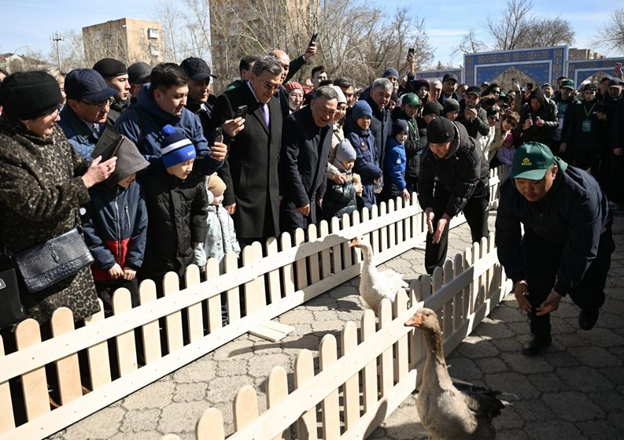 ОБЛЫС ОРТАЛЫҒЫНДА ҚАЗДАР ЖАРЫСЫ ӨТТІ