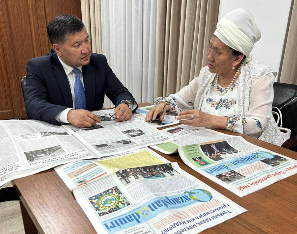 Жамбылдағы жылы жүздесулер