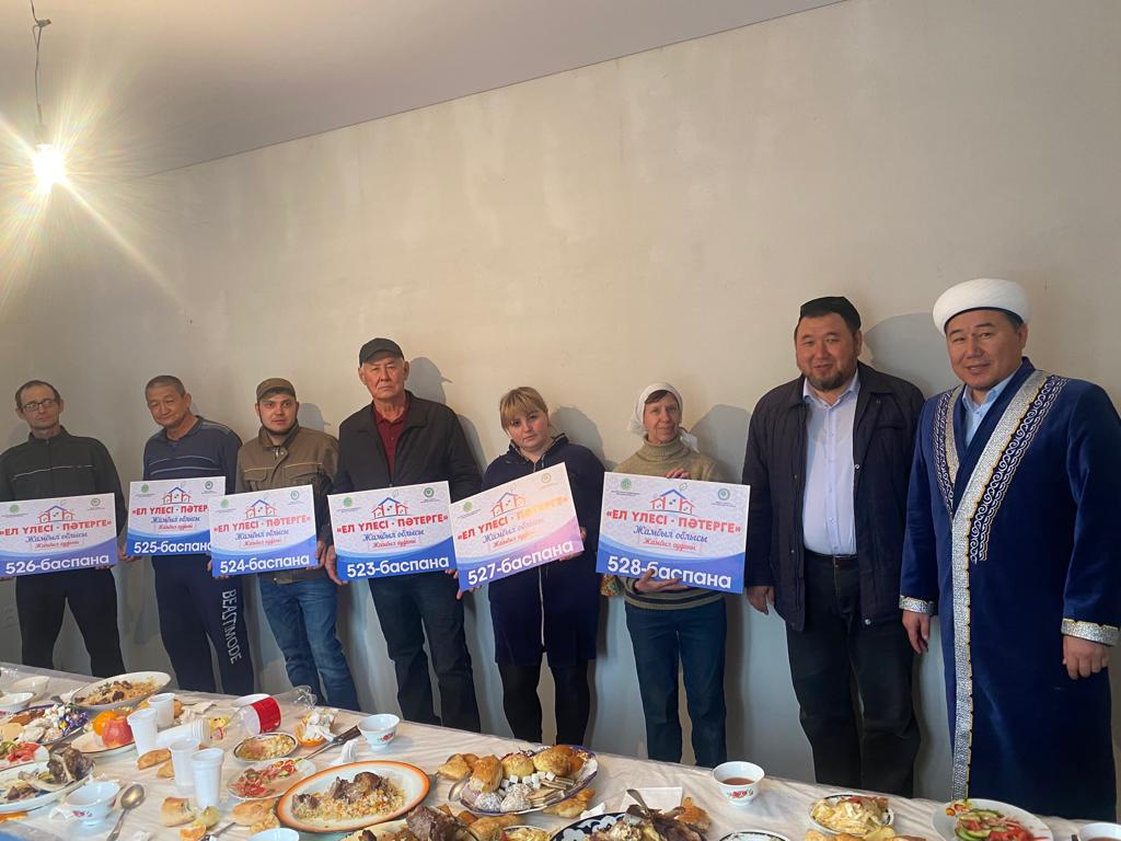 Алты отбасына пәтер кілті табыс етілді