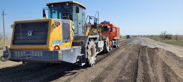«Тараз-Жетібай-Тегістік-Ойық» автомобиль жол-жөндеу жұмыстары басталды