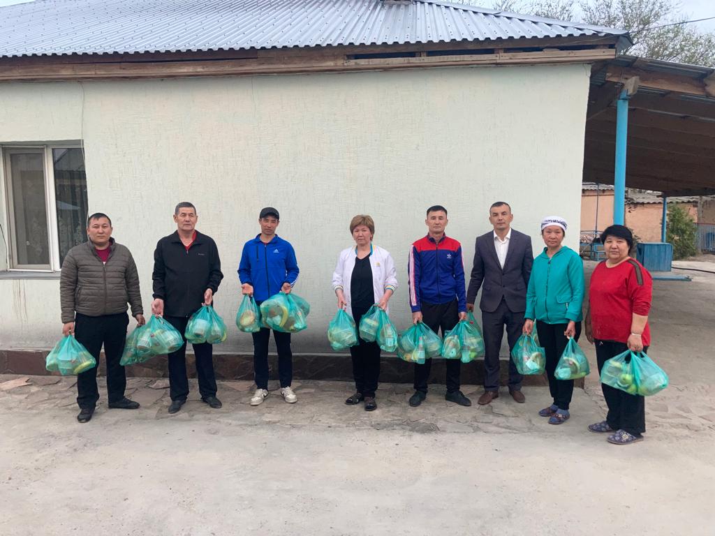 ХАЛЫҚ ҚАЛАУЛЫСЫ 50 АДАМҒА АУЫЗАШАР ҚОРЖЫНЫН ТАРАТТЫ