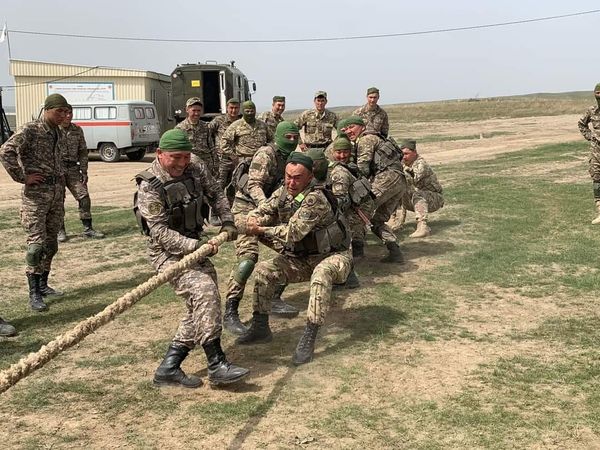 ЖАУЫНГЕРЛЕРДІҢ ЖІГЕРІН ЖАНЫҒАН ШАРА