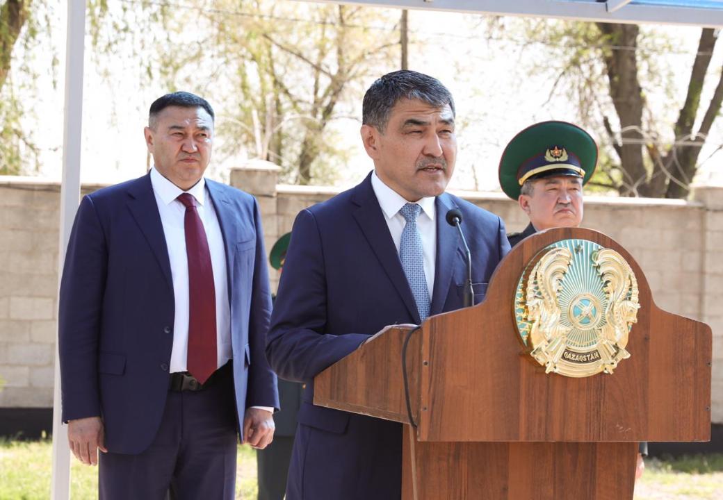 ҰҚК Шекара қызметінің Жамбыл облысы бойынша департаментінің жаңа ғимараты пайдалануға берілді