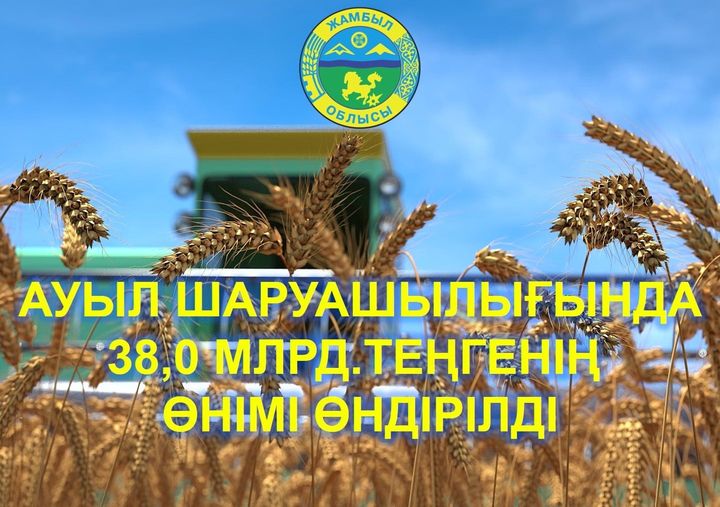 ҮШ АЙДА 38,0 МЛРД. ТЕҢГЕНІҢ ӨНІМІ ӨНДІРІЛДІ