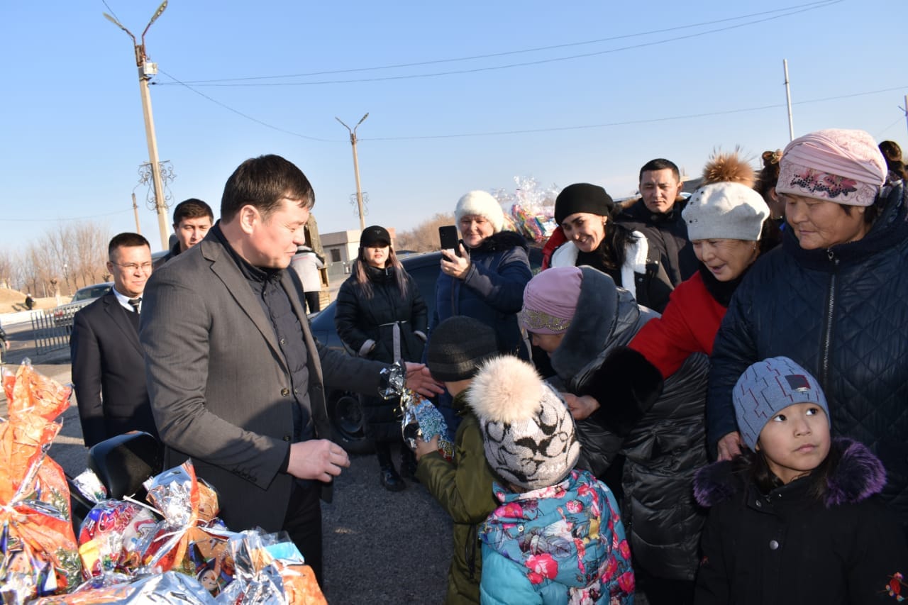 САРЫСУЛЫҚТАР САУАПТЫ ІС ЖАСАУДА АЛДЫҢҒЫ САПТА